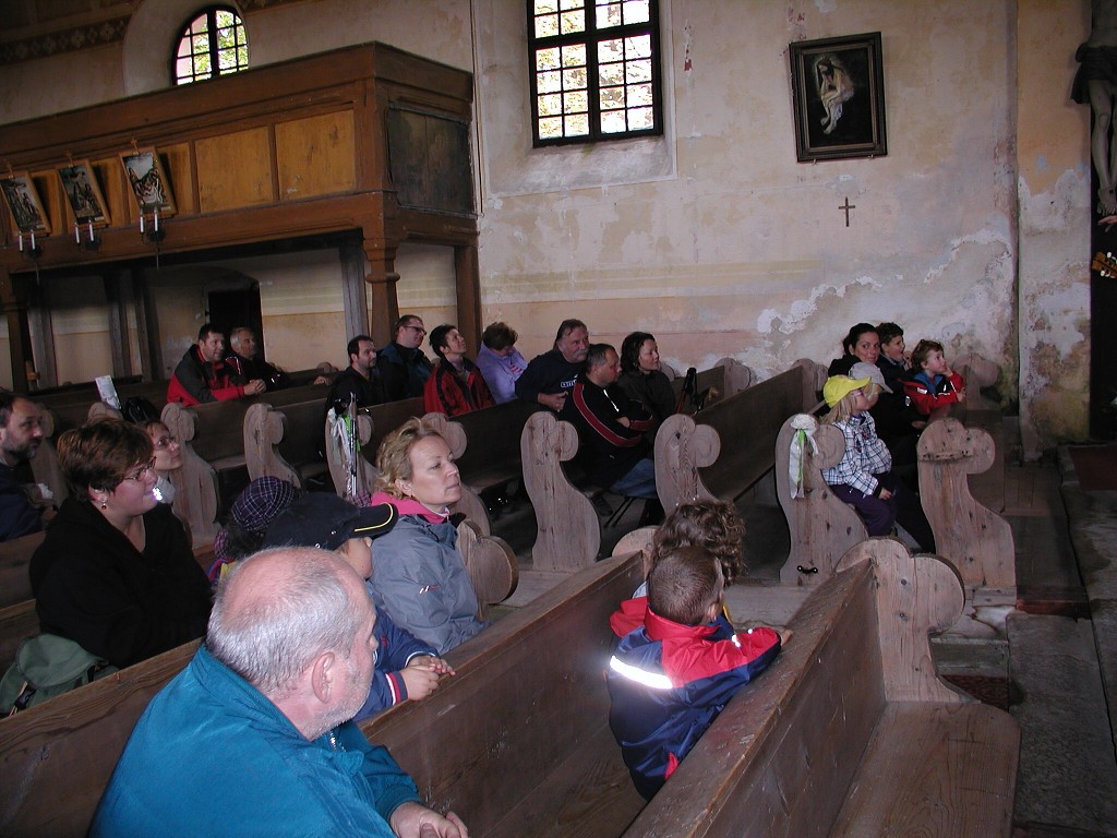 Vycházka z Kraslic do Sněžné - říjen 2012