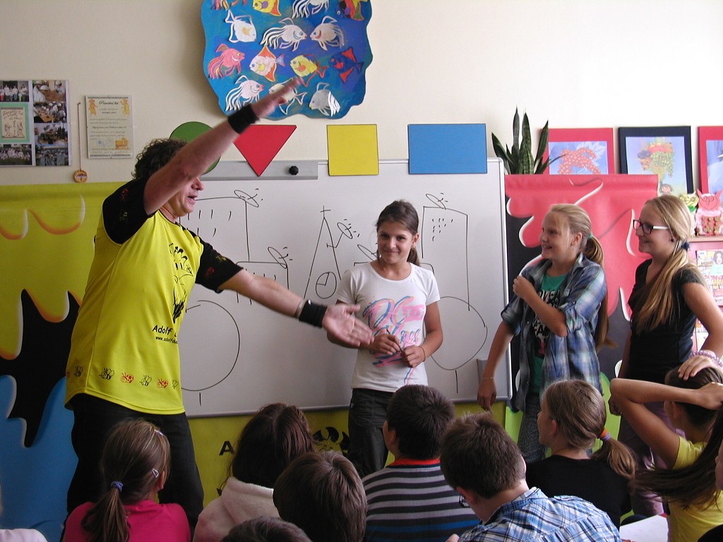 Adolf Dudek v Městské knihovně Kraslice