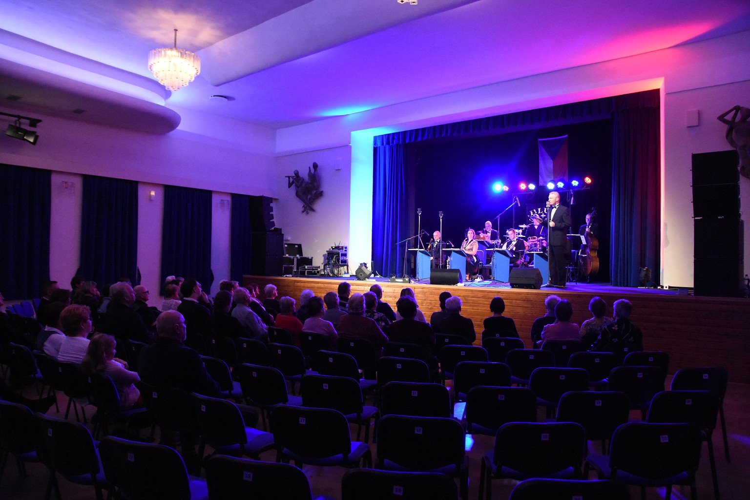 Koncert ansáblu Blue Star k oslavě 100 let rebubliky 