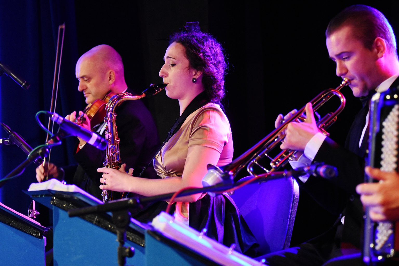 Koncert ansáblu Blue Star k oslavě 100 let rebubliky 