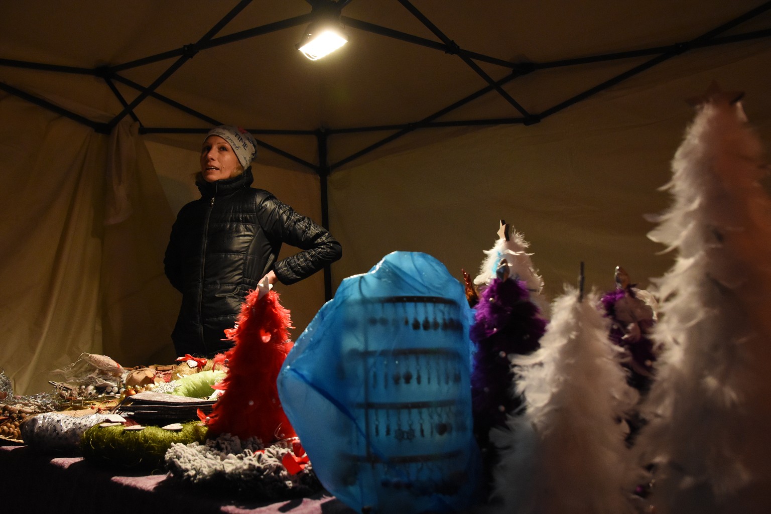 Rosvěcení vánočního stromu