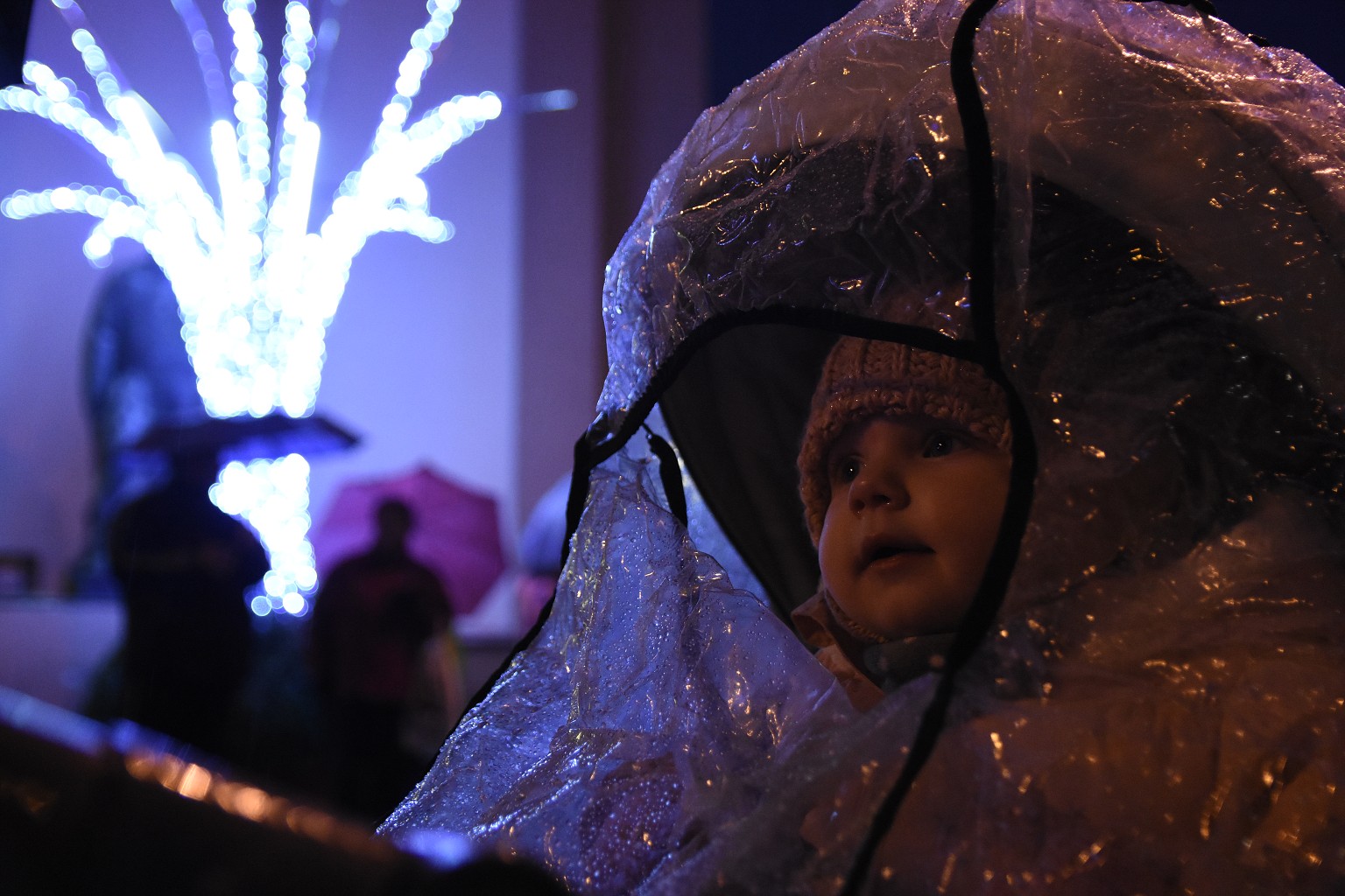 Rosvěcení vánočního stromu