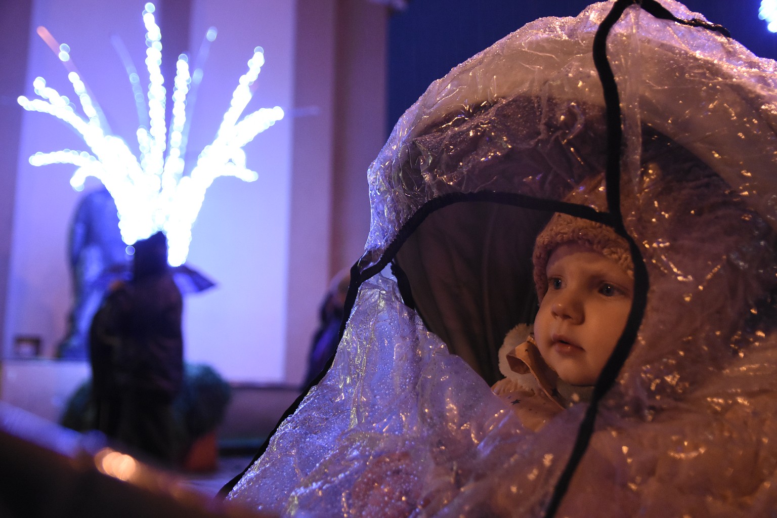 Rosvěcení vánočního stromu