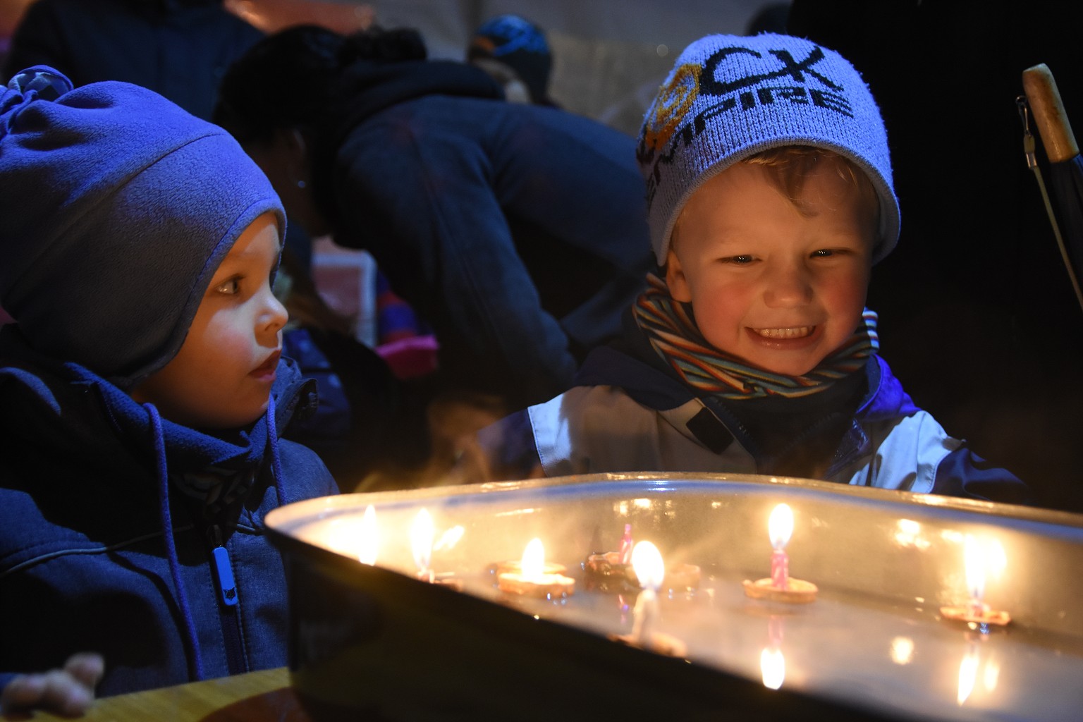 Rosvěcení vánočního stromu