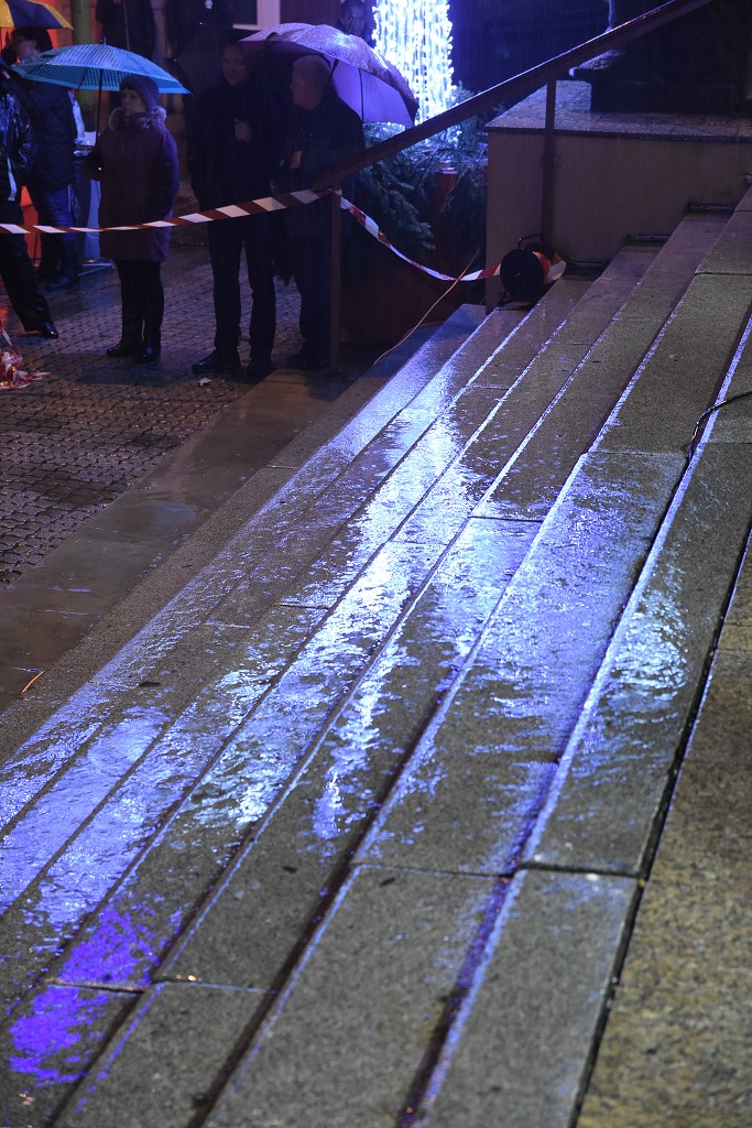 Rosvěcení vánočního stromu