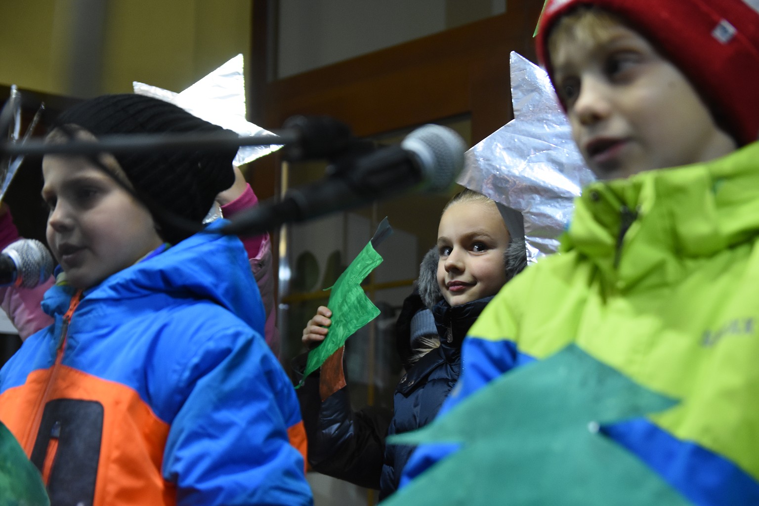 Rosvěcení vánočního stromu