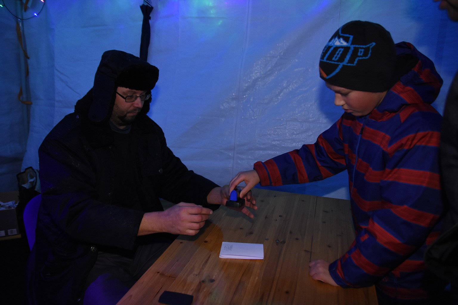 Rosvěcení vánočního stromu