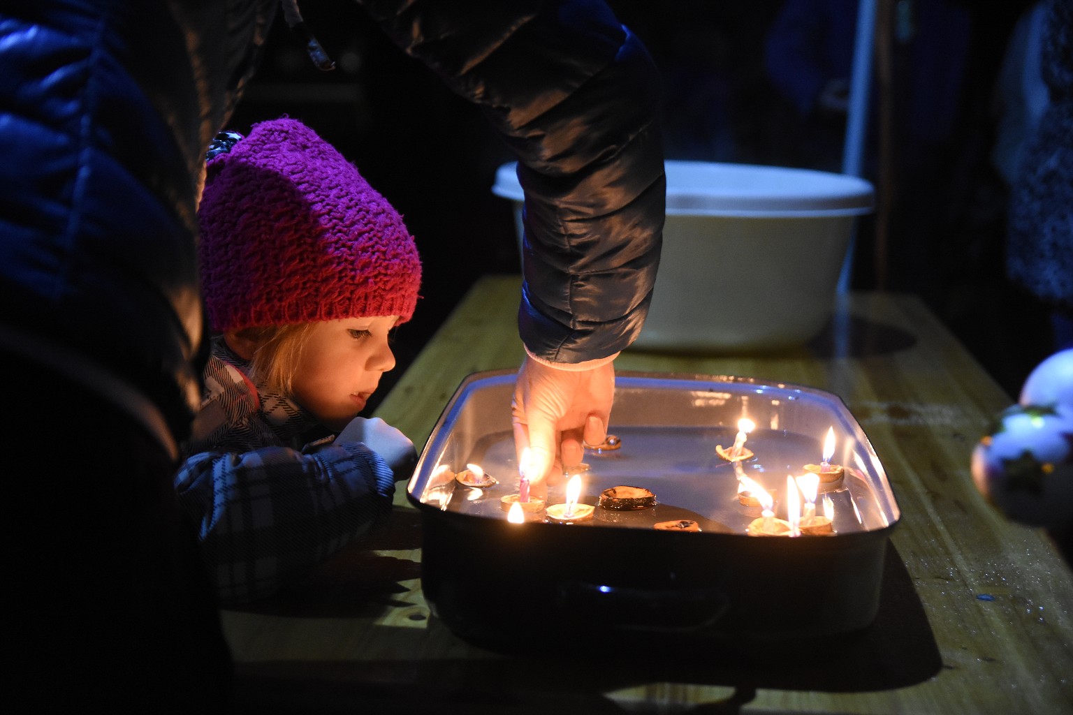 Rosvěcení vánočního stromu
