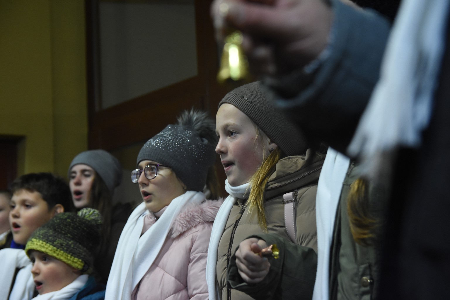 Rosvěcení vánočního stromu