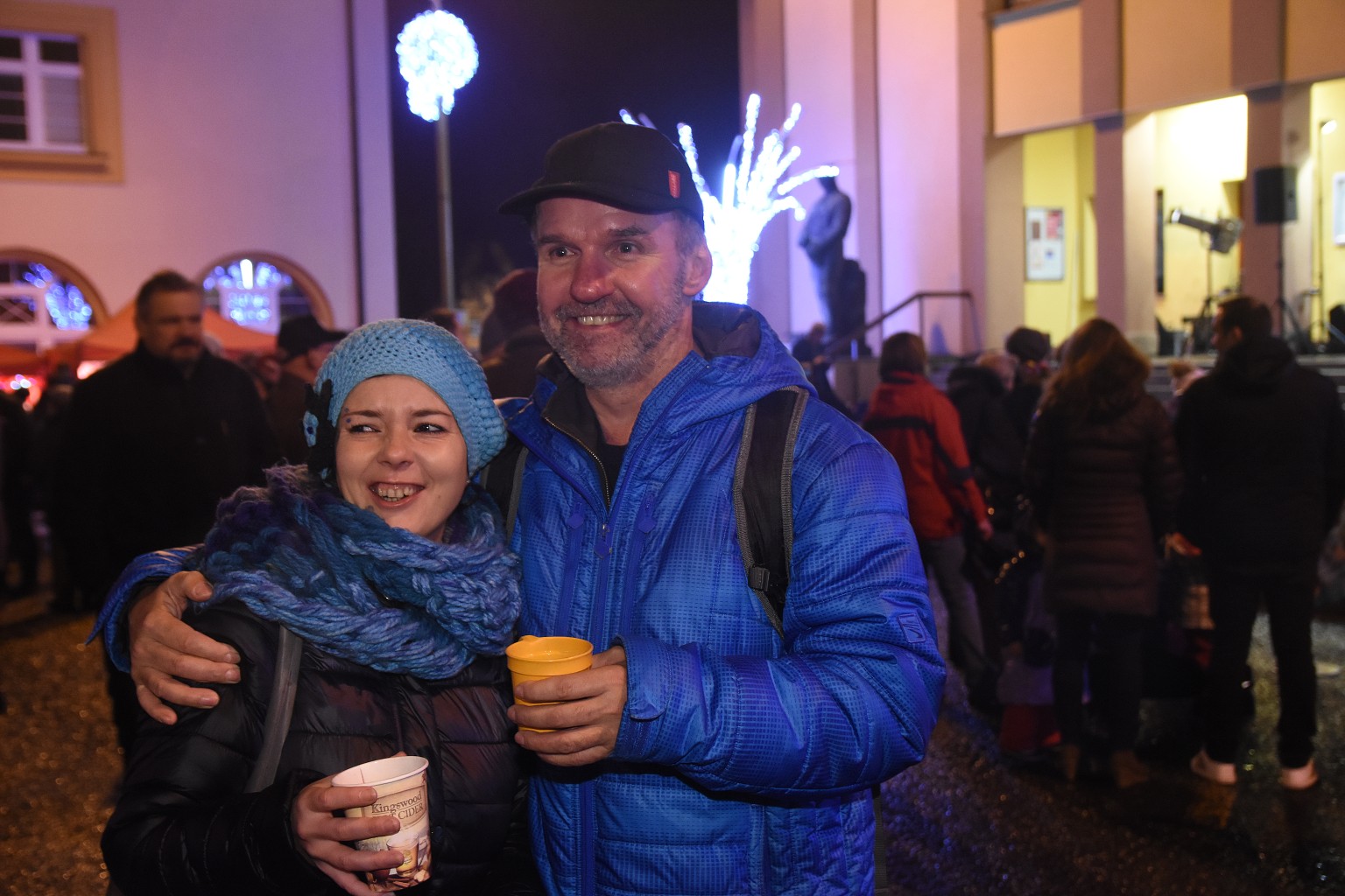 Rosvěcení vánočního stromu