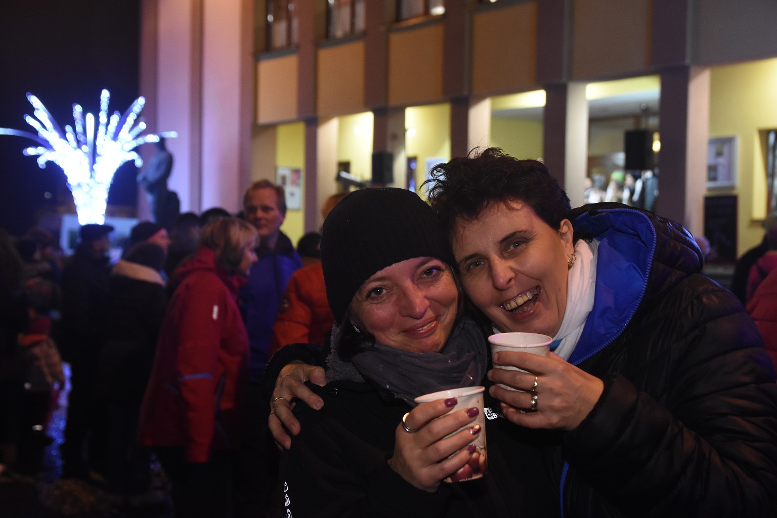 Rosvěcení vánočního stromu