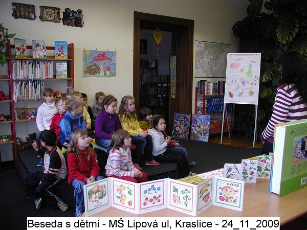 Beseda z 14.listopadu 2009 - MŠ Lipová