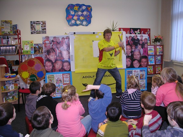 Ilustrátor Adolf Dudek opět v Kraslicích