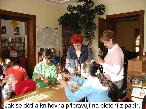 Pletení z papíru 2009
