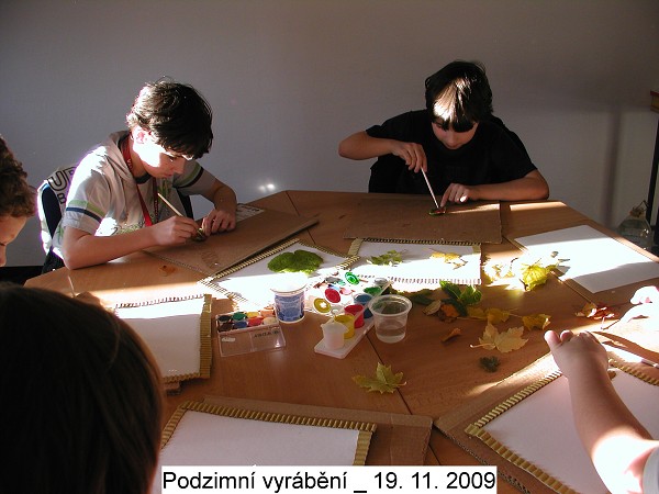 Podzimní vyrábění 2009