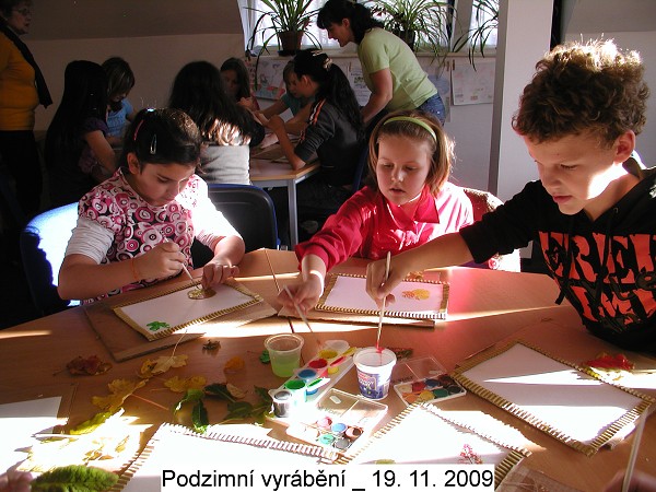 Podzimní vyrábění 2009