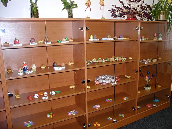 Městská knihovna Kraslice - Výstava výrobků přihlášených 