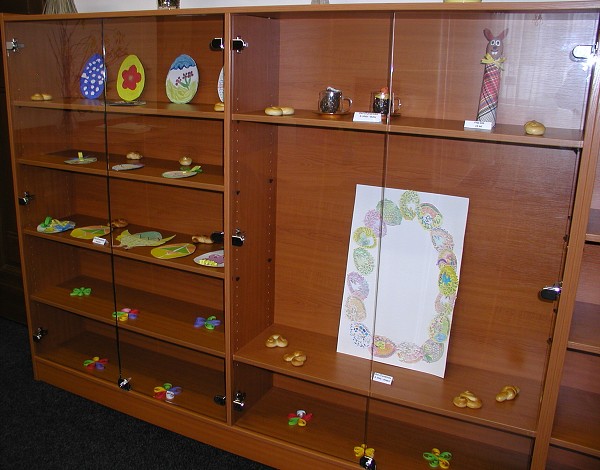 Městská knihovna Kraslice - Výstava výrobků přihlášených 