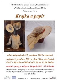 Plakt: Vstava Krajka a papr