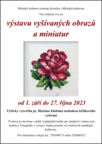 Plakt: vstava vyvanch obraz a miniatur